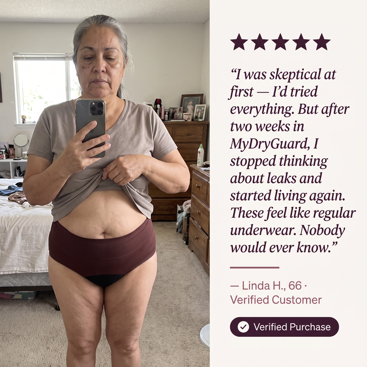 DryGuard™ Leakproof High Waisted Briefs for Women